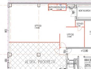 Giotto 3 3.Stock Magazin und Büro Süd